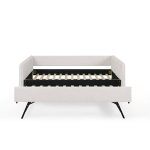 Upholstered Daybed With Pop Up Trundle