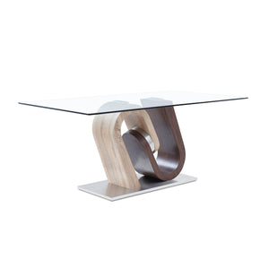 Tony - Dining Table - Brown / Beige