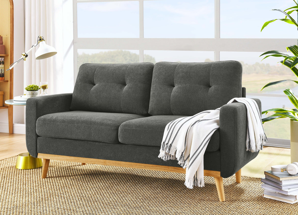 The Rachael Mid-Century Corduroy Engage Sofa
