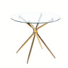 Compact Dining Table With Glass Top