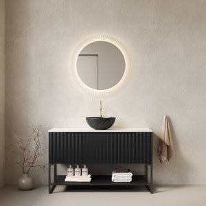 Tulio 48" Bathroom Vanity & Sink, Freestanding Storage Cabinet