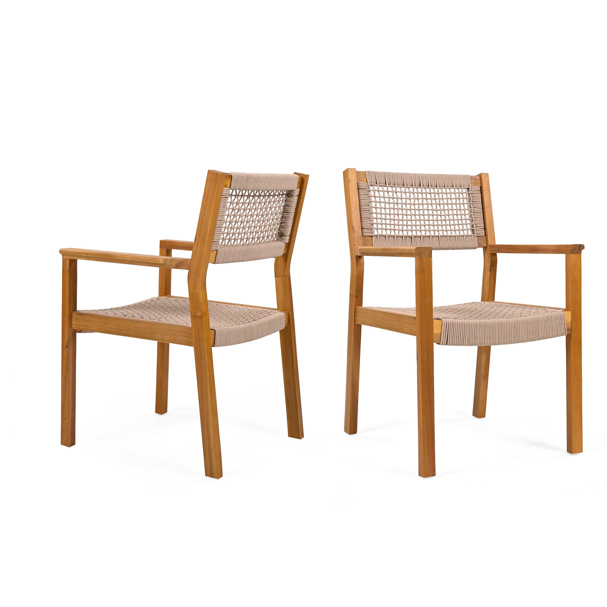 Braided Dining Chair - Set of 2