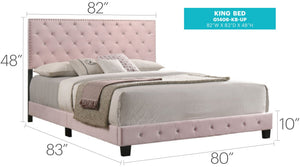 Luxurious Upholstered Bed