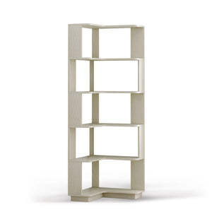 L-Shaped Corner Bookshelf