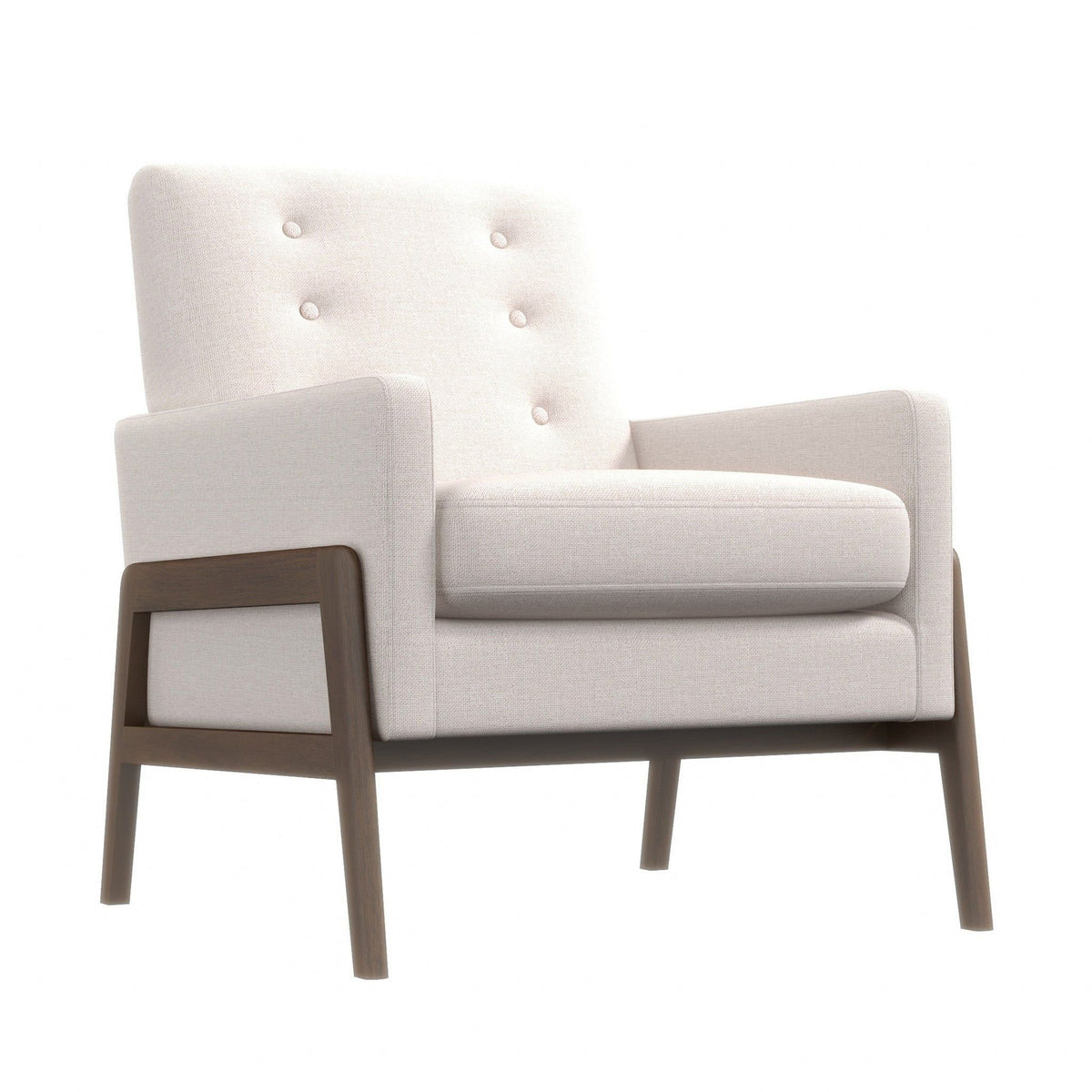 Cole - Solid Wood Lounge Chair