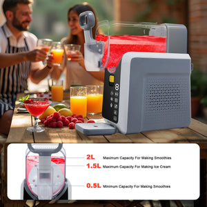 Slushie Machine for Home No Ice Needed