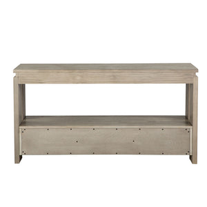 Conrad - Rectangular Sofa Table - Stone Harbor Gray