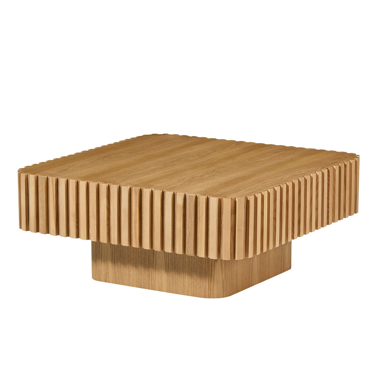 Modern Handcraft Drum Coffee Table