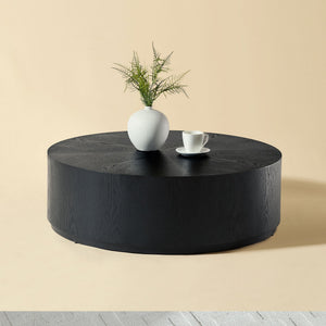 35.43 Inch Modern Round Coffee Table