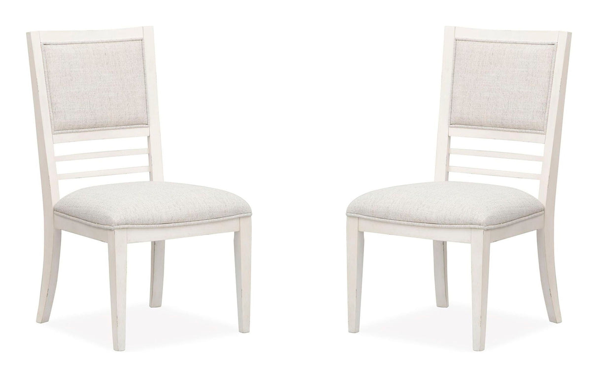 Echo Isles - Upholstered Side Chair (Set of 2) - Sea Pearl And Driftwood