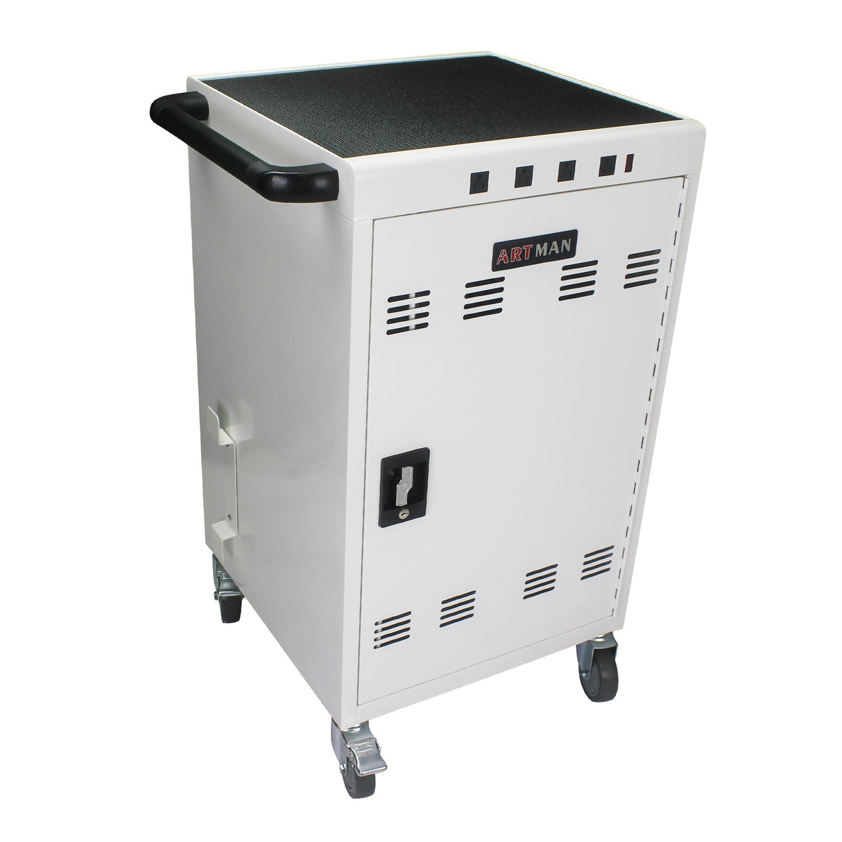 Mobile Charging Cart For Tablets Laptops 35, Device Capacity Matt Metal