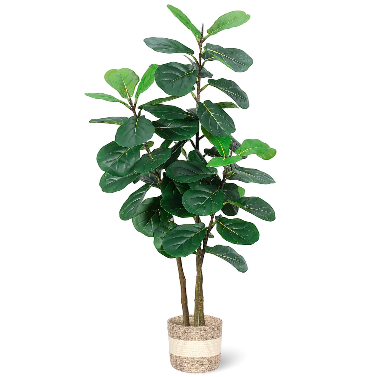 Artificial Fiddle Leaf Fig Tree 5FT with Planter