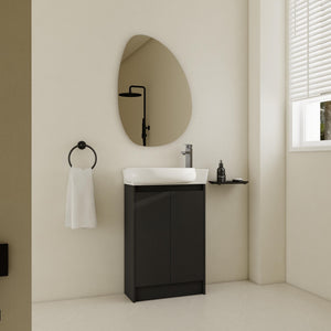 23" Freestanding Bathroom Vanity with Sink, Soft Close Doors