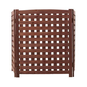 3 Panel Outdoor Air Conditioner Fence Screen