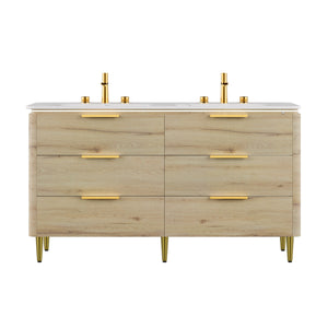 Amara 60" Bathroom Vanity & Sinks