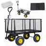 3-in-1 Oversized Steel Garden Cart