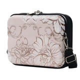 Luggage Sets New Model PC+ABS 5pcs Hardside Lightweight Durable Suitcase with Cosmetic Case and Handbag Spinner Wheels