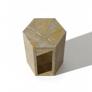 Modern Minimalist Hexagon Side Table