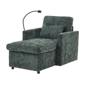 Multifunctional Recliner Sofa with Storage and Phone Bracket