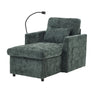 Multifunctional Recliner Sofa with Storage and Phone Bracket