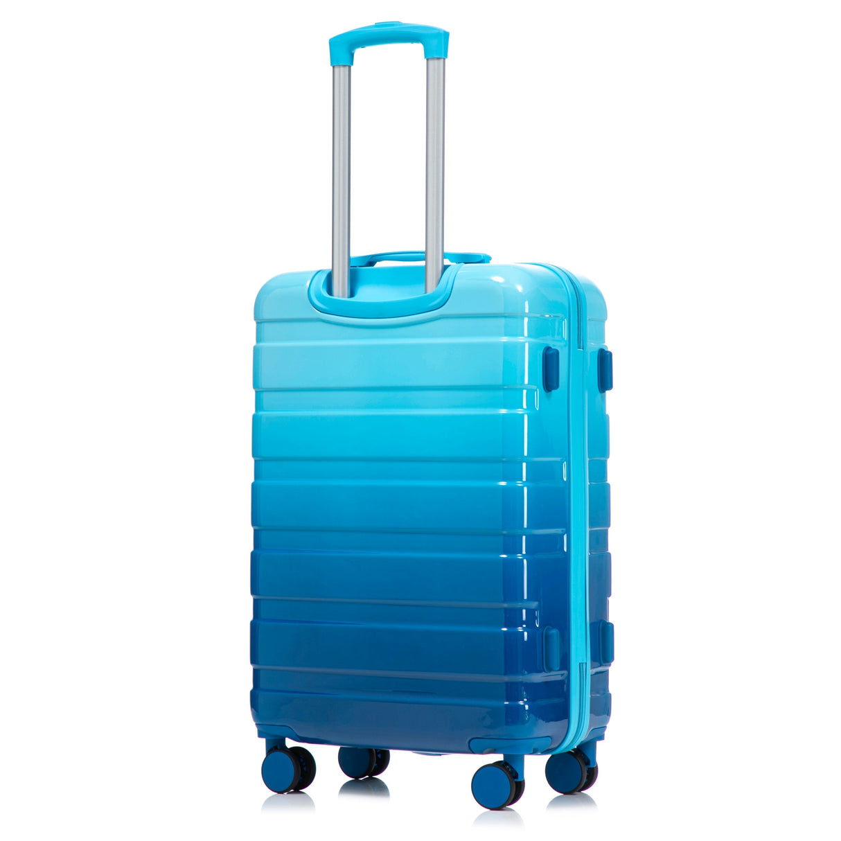 3-Piece PC Spinner Wheel Luggage Set with Gradient Color