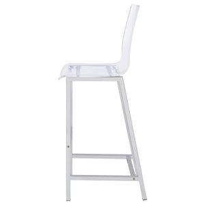 Bar Stools (Set of 2) - Clear