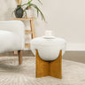 Bali - Round Upholstered Ottoman