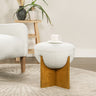 Bali - Round Upholstered Ottoman