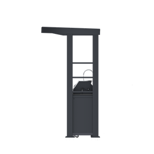 94-Inch 6-Burner Deluxe Stainless Steel Gas Outdoor Kitchen Grill