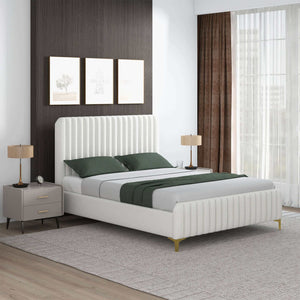 Valery - Upholstered Platform Bed