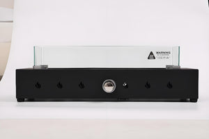 28-Inch Rectangle Fire Pit with 40000 BTU Propane Heating