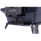 Oval Cast Iron Grill Outdoor Portable Charcoal Tabletop Skillet