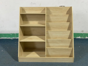 Kids Bookshelf and Toy Storage Organizer
