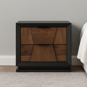Houston - 2 Drawer Nightstand - Walnut