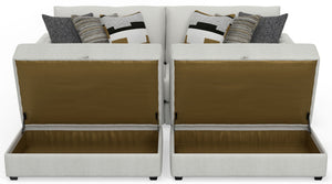 Trevor - Extra Deep Oversized Sofa With Included Storage Cocktail Ottoman