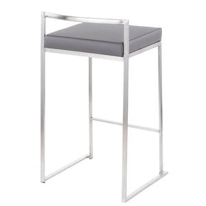 Fuji - Elegant Design Contemporary Stackable Counter Stool