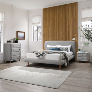 Cleo - Chest - Gray Boucle