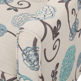 Abernathy Floral Push-Back Recliner of Refined Comfort