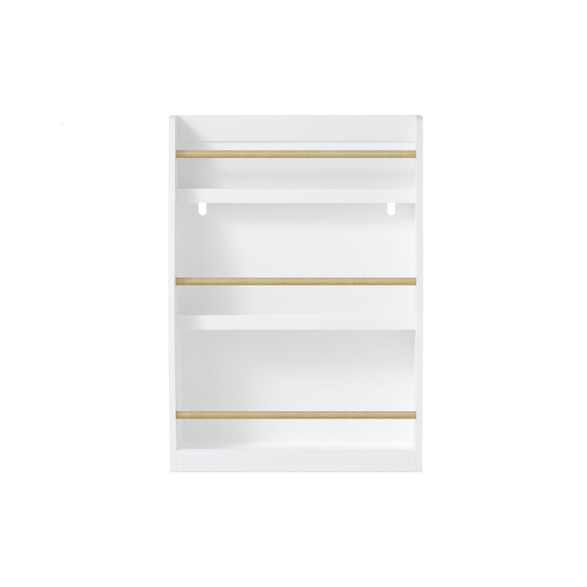3 Tier Book Shelf with Compact Storage - Multiple Colors