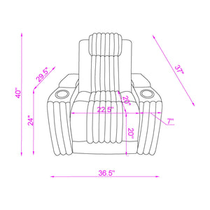 Duran - Power Reclining Set With Power Headrest