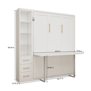 Folding Vertical Murphy Wall Bed