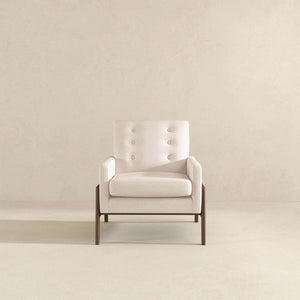 Cole - Solid Wood Lounge Chair
