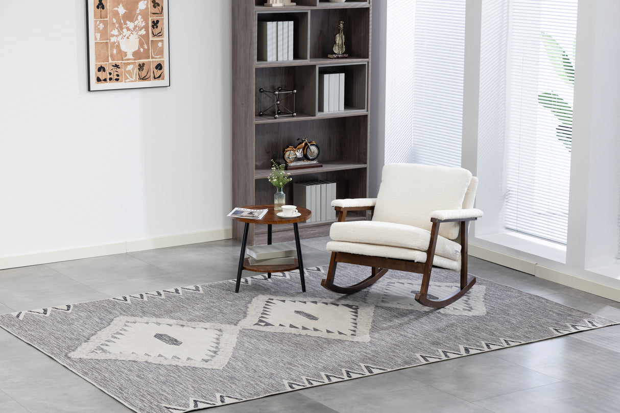 Mid Century Modern Accent Rocking Chair