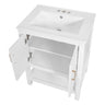Modern Bathroom Vanity With Elegant Twill Design
