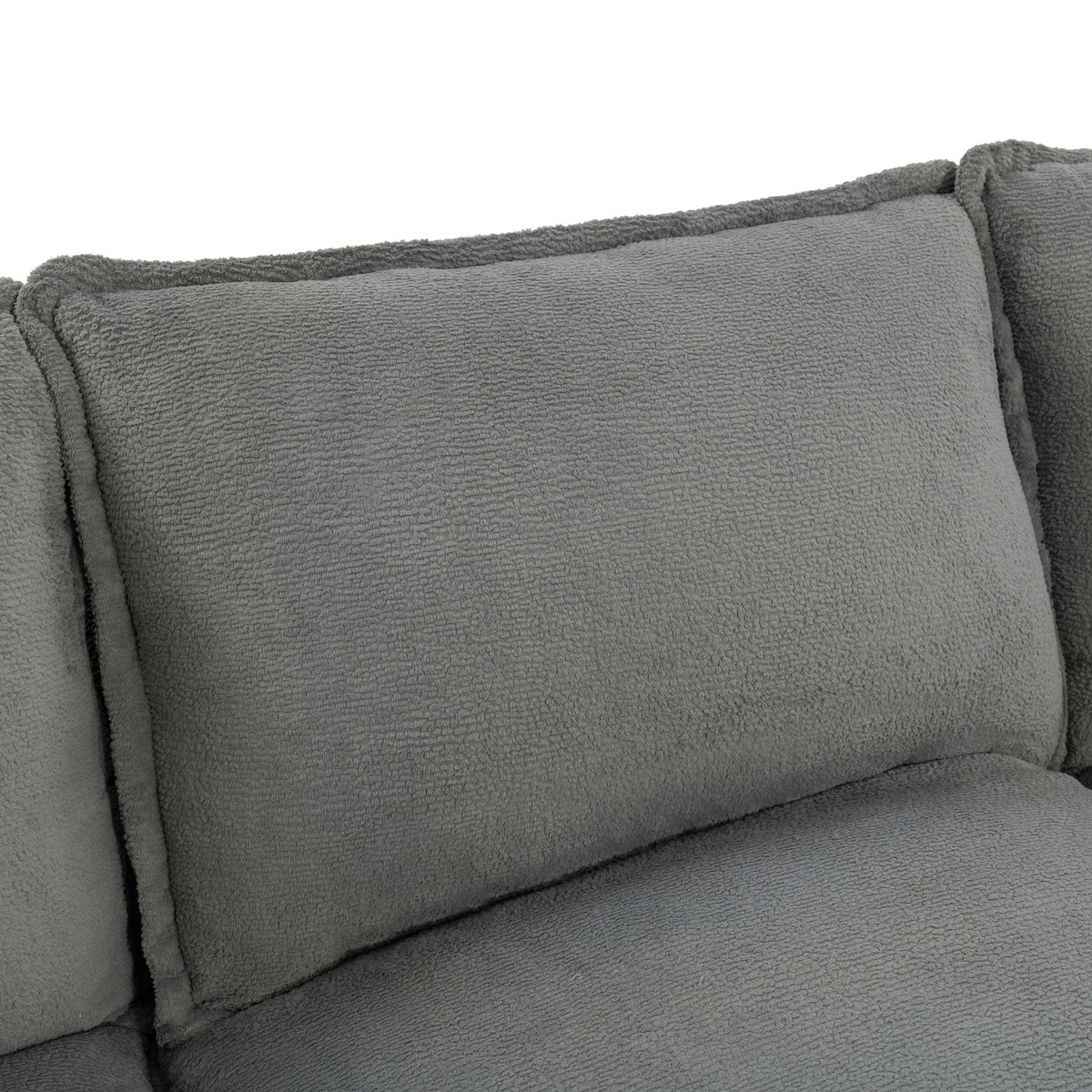 Modern Single Seat Accent Chair With Side Storage Pockets