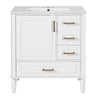 Traditional Bathroom Vanity Set With Soft Close Doors