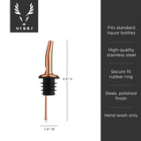 Copper liquor pourer by viski®