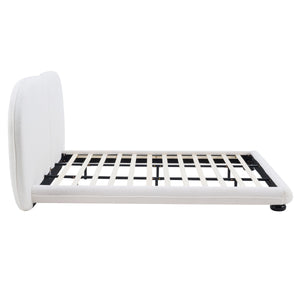 Extra Thick Upholstered Platform Bed Frame