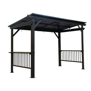 6.5x12FT Hardtop Grill Gazebo