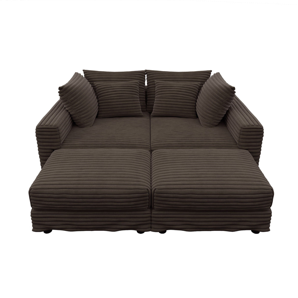 Modern Comfy Upholstered Sofa Cloud Couch & Deep Seat Couches